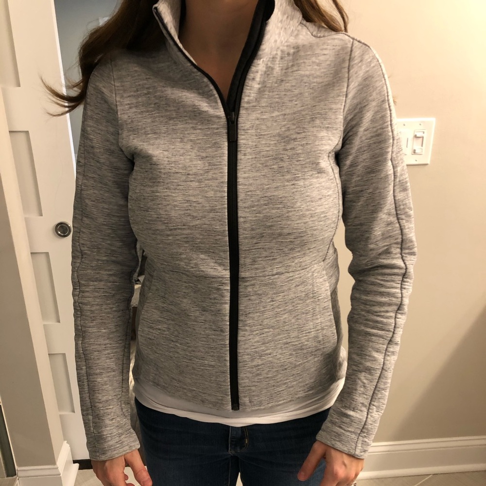 Lulu lemon gray zip jacket